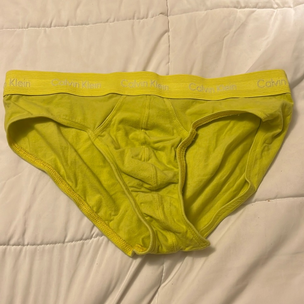 Calvin Klein cotton stretch lowrise hip briefs extra large good condition